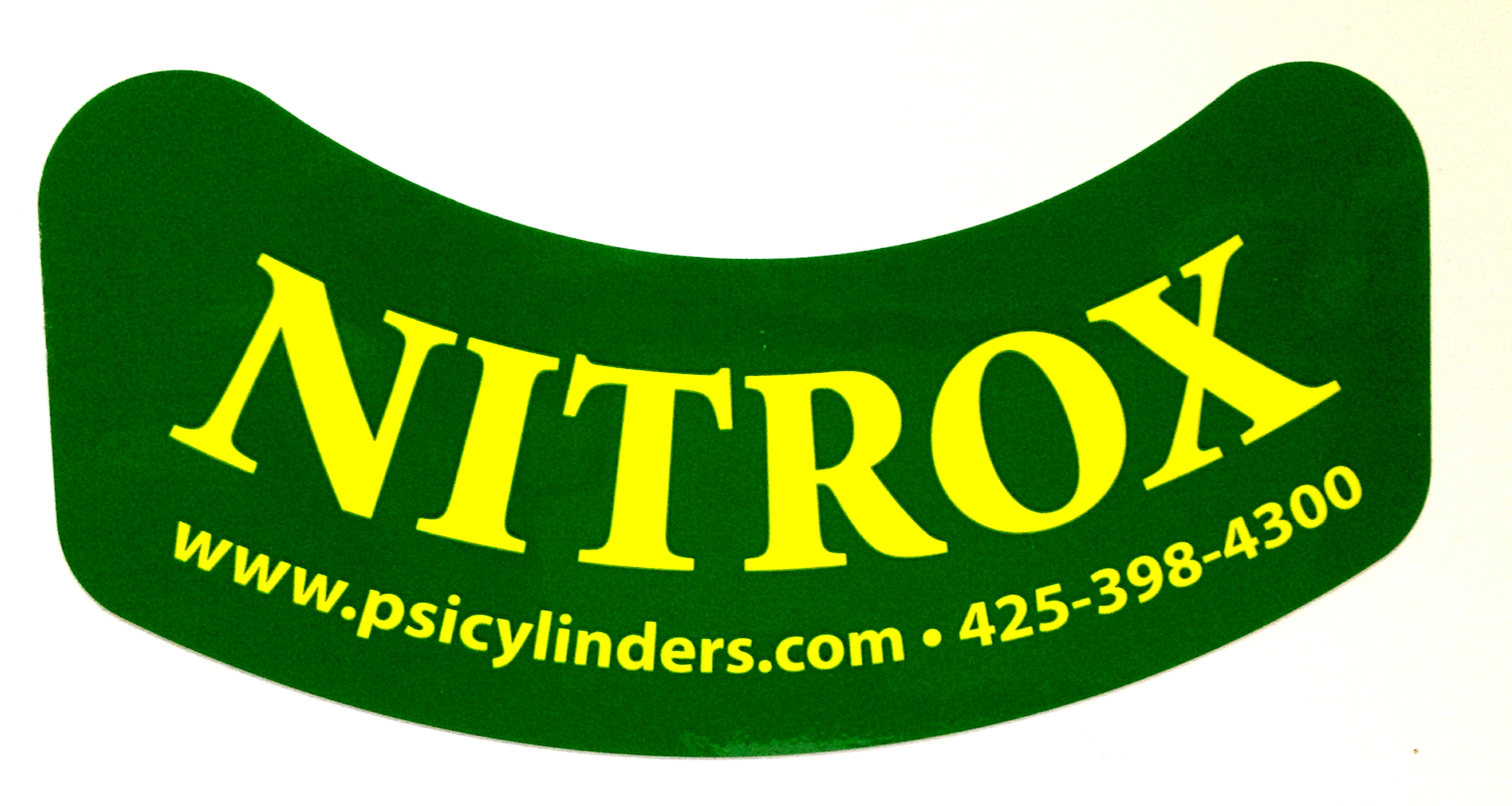 Nitrox Neck Labels