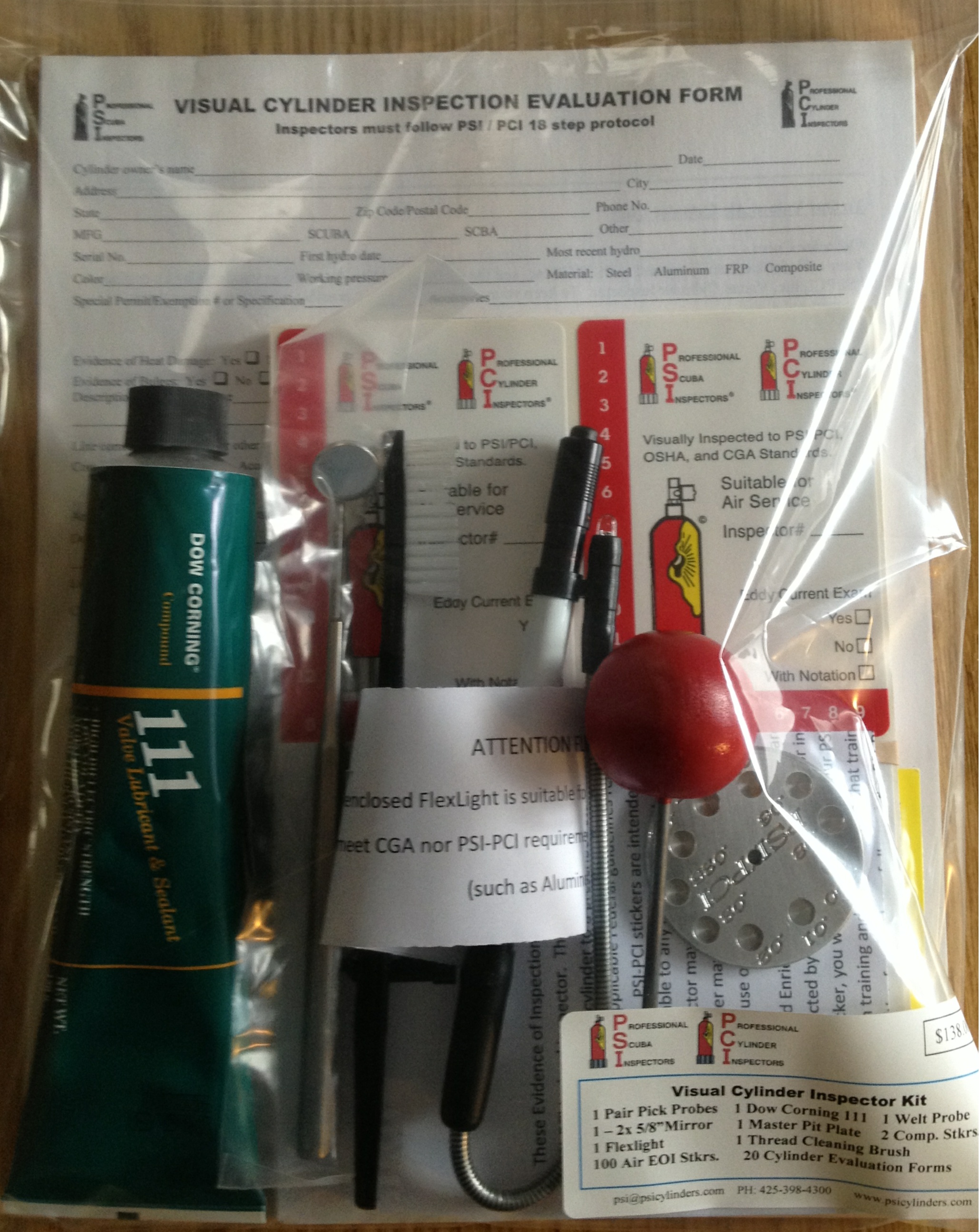 Visual Inspector's Kit